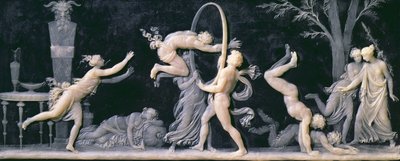 Bacchanalian Games by Claude Michel Clodion